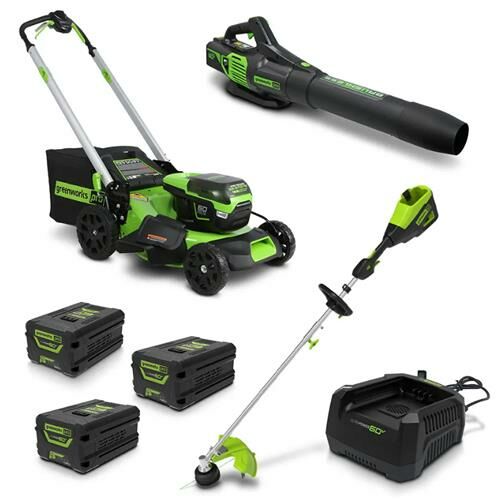 Lawnmower, Blower and String Trimmer Combination